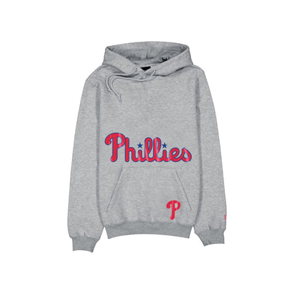 Philadelphia Phillies Game Day Heather Gray Hoodie