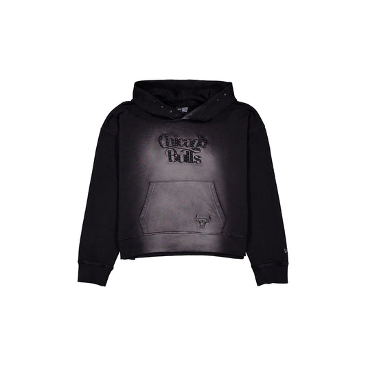 Chicago Bulls Trend Sun Fade Studded Women's Hoodie