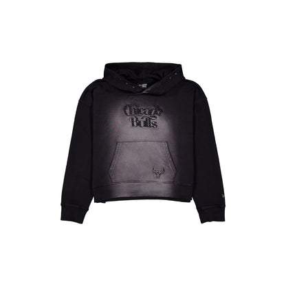 Chicago Bulls Trend Sun Fade Studded Women's Hoodie