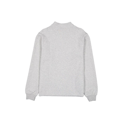 Houston Astros Logo Essentials Heather Gray Quarter Zip