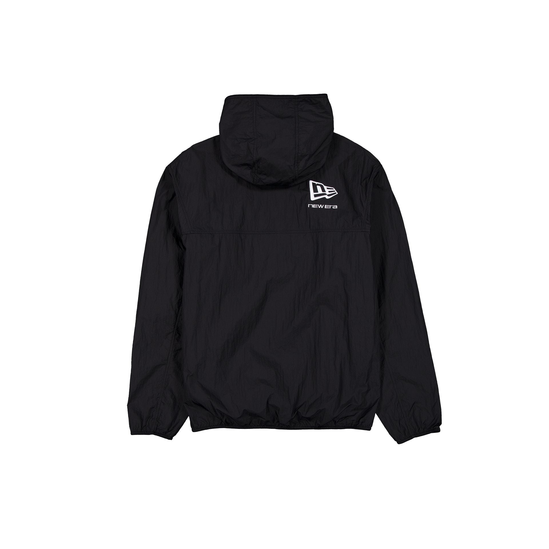 Houston Astros Logo Essentials Black Full-Zip Windbreaker