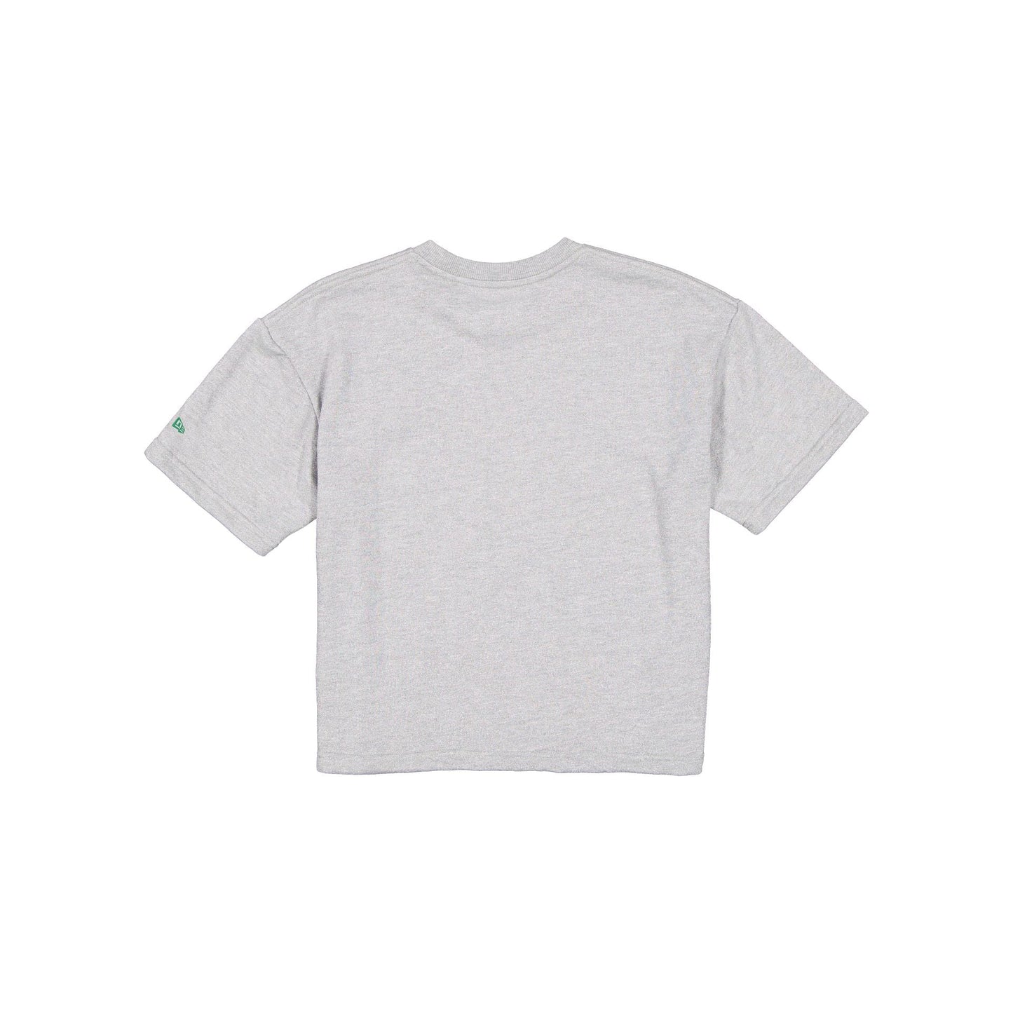 Boston Celtics Glam Game Women's Cropped Heather Gray T-Shirt