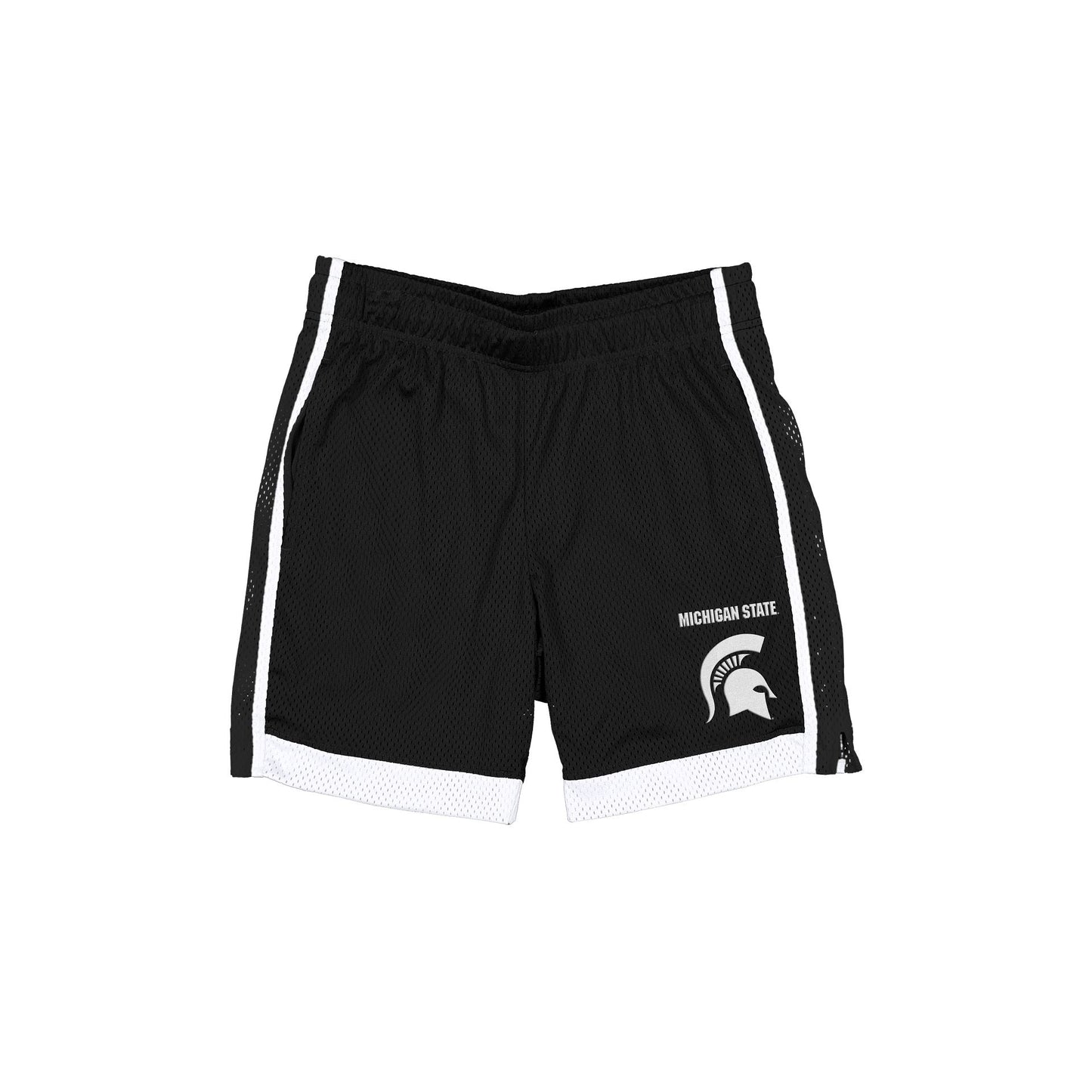 Michigan State Spartans Black Summer Shorts