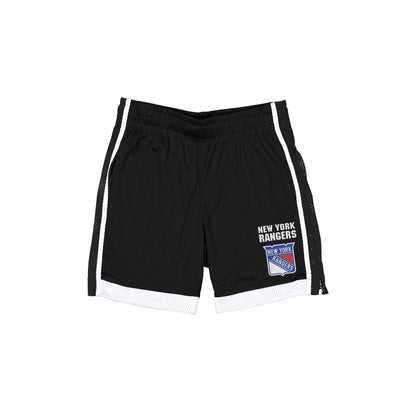New York Rangers Black Summer Shorts
