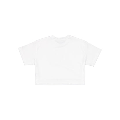Los Angeles Lakers Summer Women's White Cropped Jersey T-Shirt