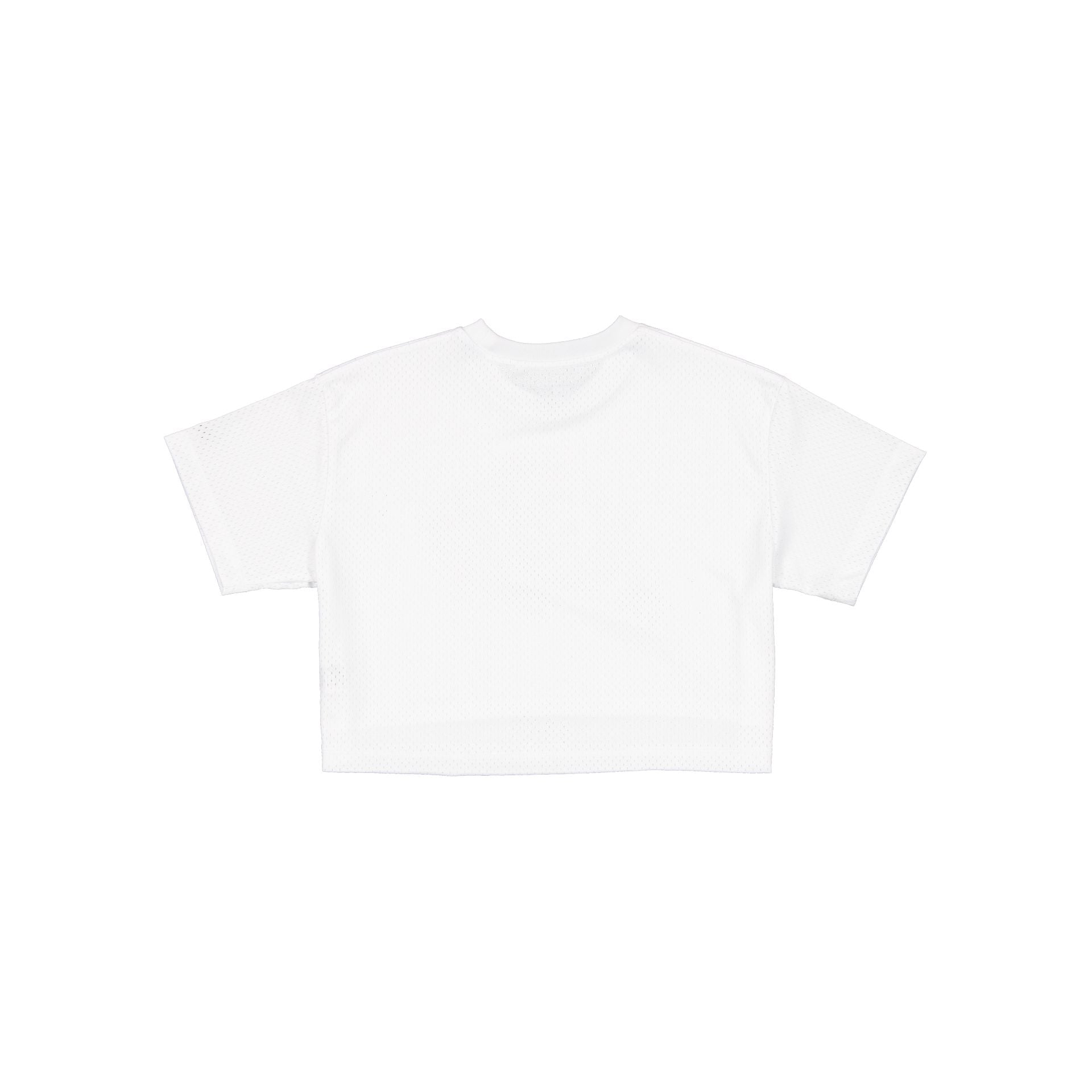 Los Angeles Dodgers Summer Women's White Cropped Jersey T-Shirt
