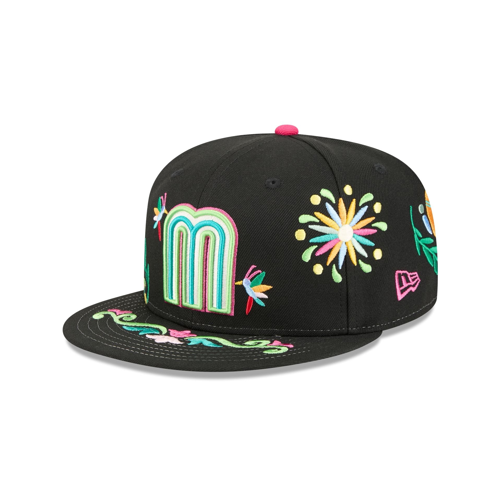 Mexico Latin Embroidery 59FIFTY Fitted Hat