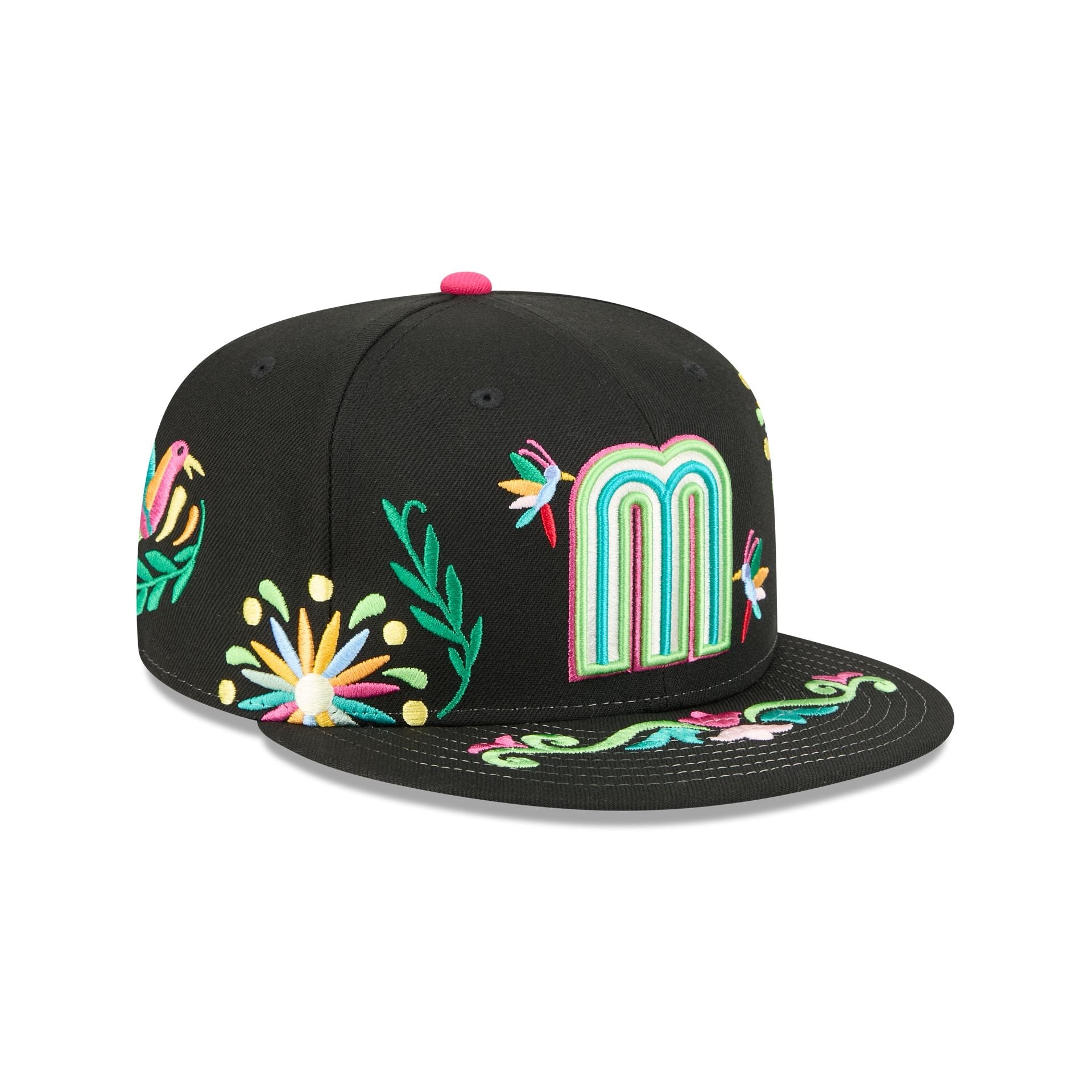 Mexico Latin Embroidery 59FIFTY Fitted Hat
