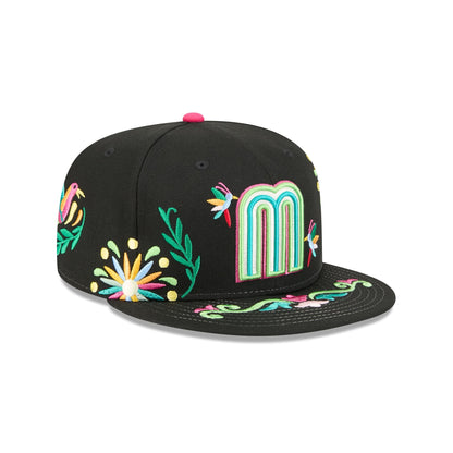 Mexico Latin Embroidery 59FIFTY Fitted Hat
