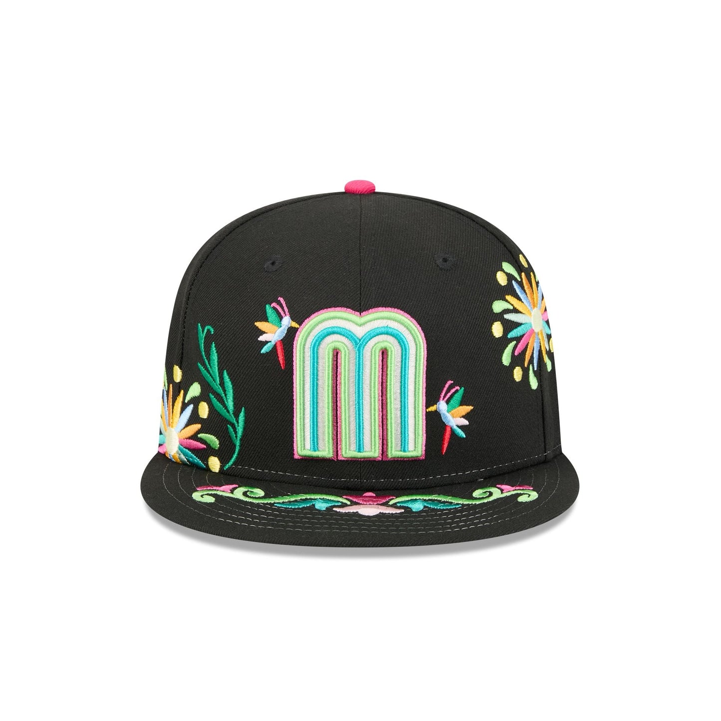 Mexico Latin Embroidery 59FIFTY Fitted Hat