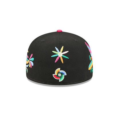 Mexico Latin Embroidery 59FIFTY Fitted Hat