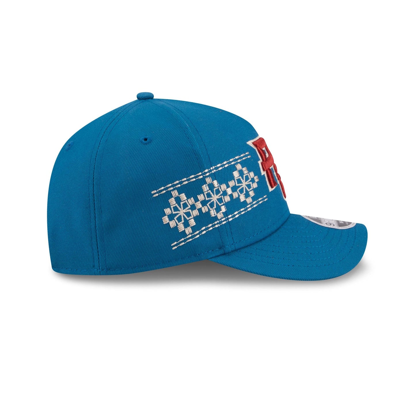 Puerto Rico Latin Embroidery 9FORTY M-Crown A-Frame Snapback Hat