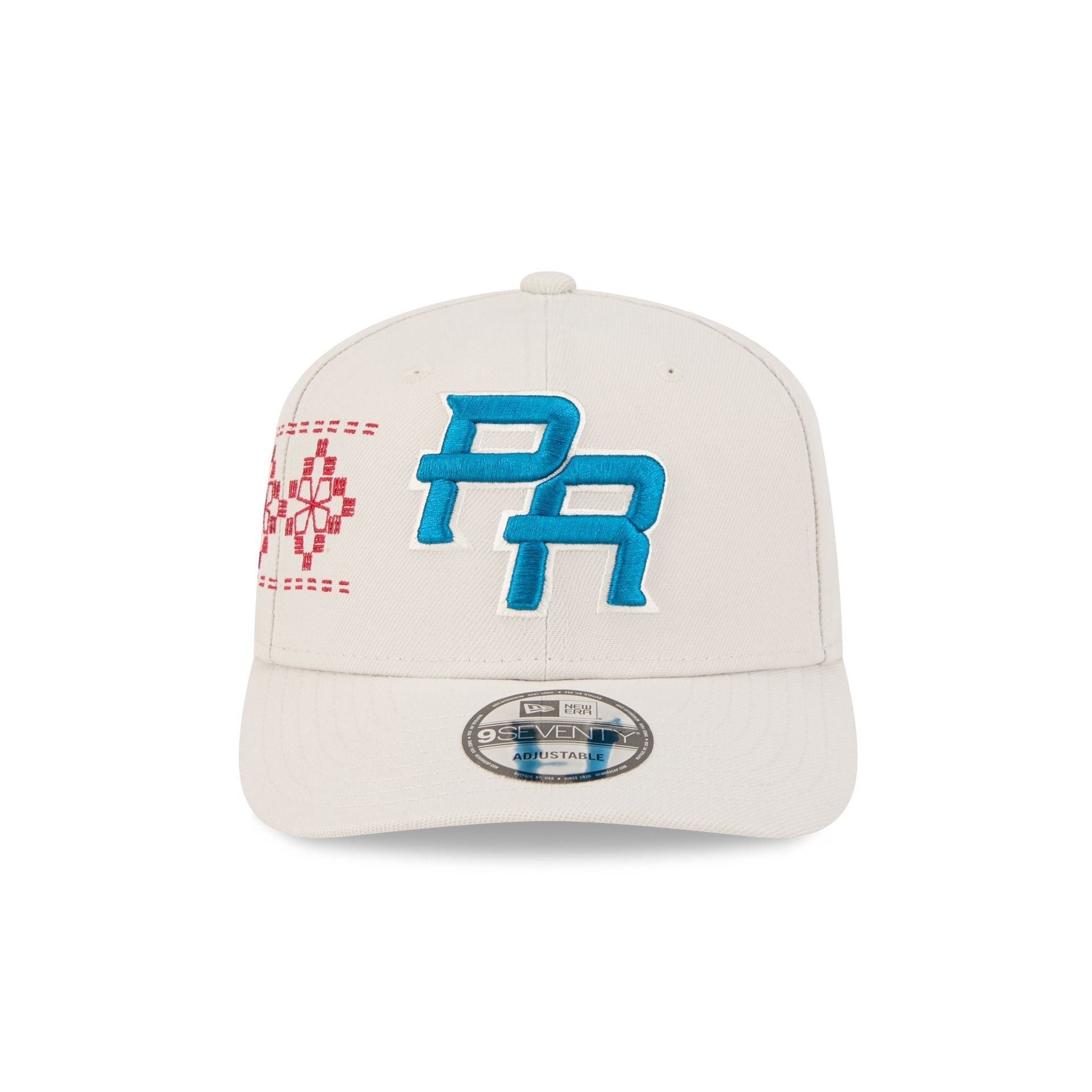 Puerto Rico Latin Embroidery 9SEVENTY Stretch-Snap Hat