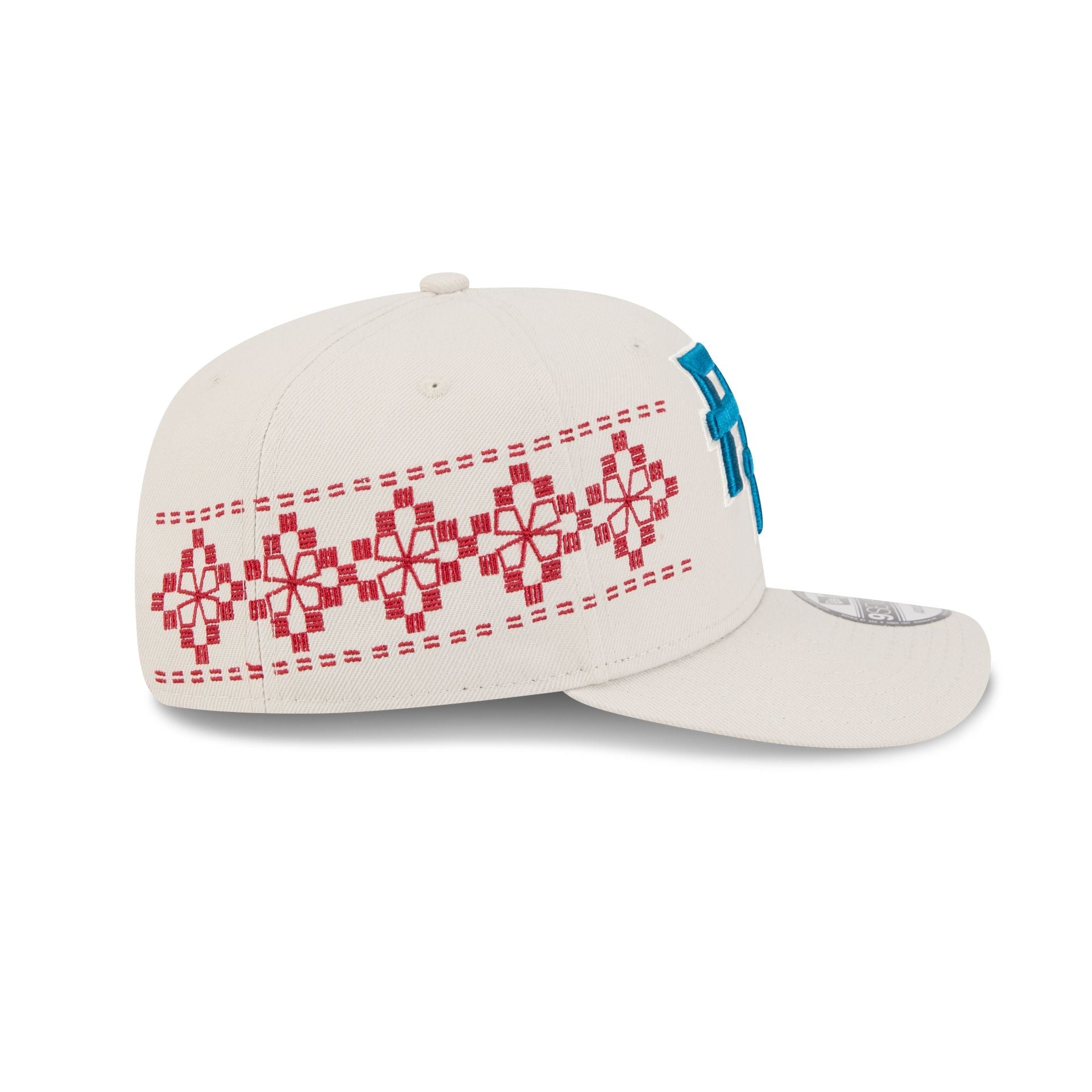 Puerto Rico Latin Embroidery 9SEVENTY Stretch-Snap Hat