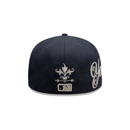 New York Yankees Script 59FIFTY Fitted Hat