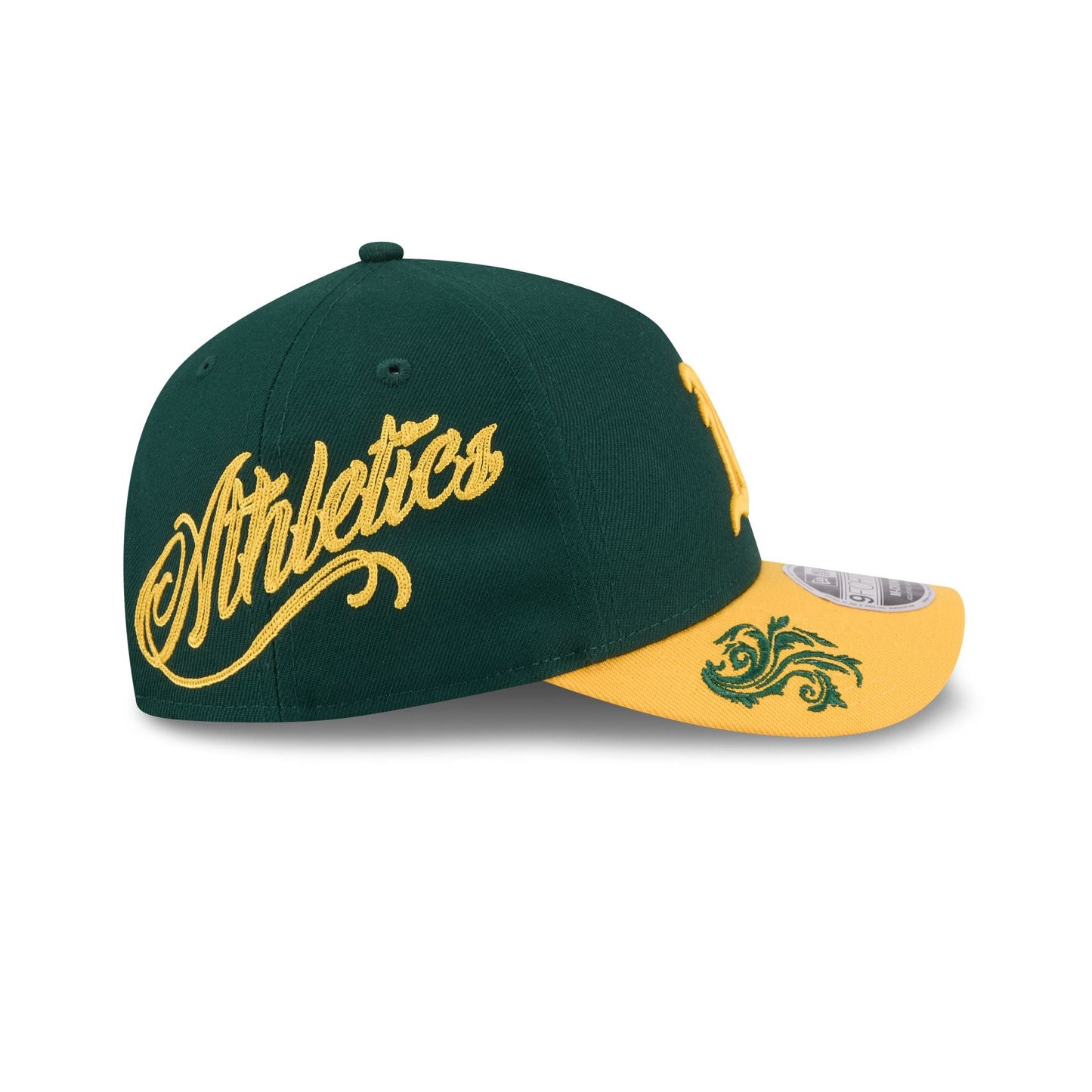 Athletics Script 9FORTY M-Crown A-Frame Snapback Hat