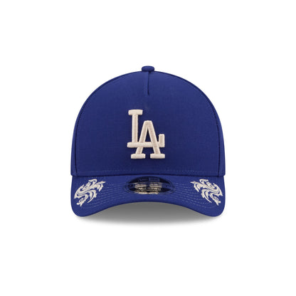Los Angeles Dodgers Script 9FORTY M-Crown A-Frame Snapback Hat