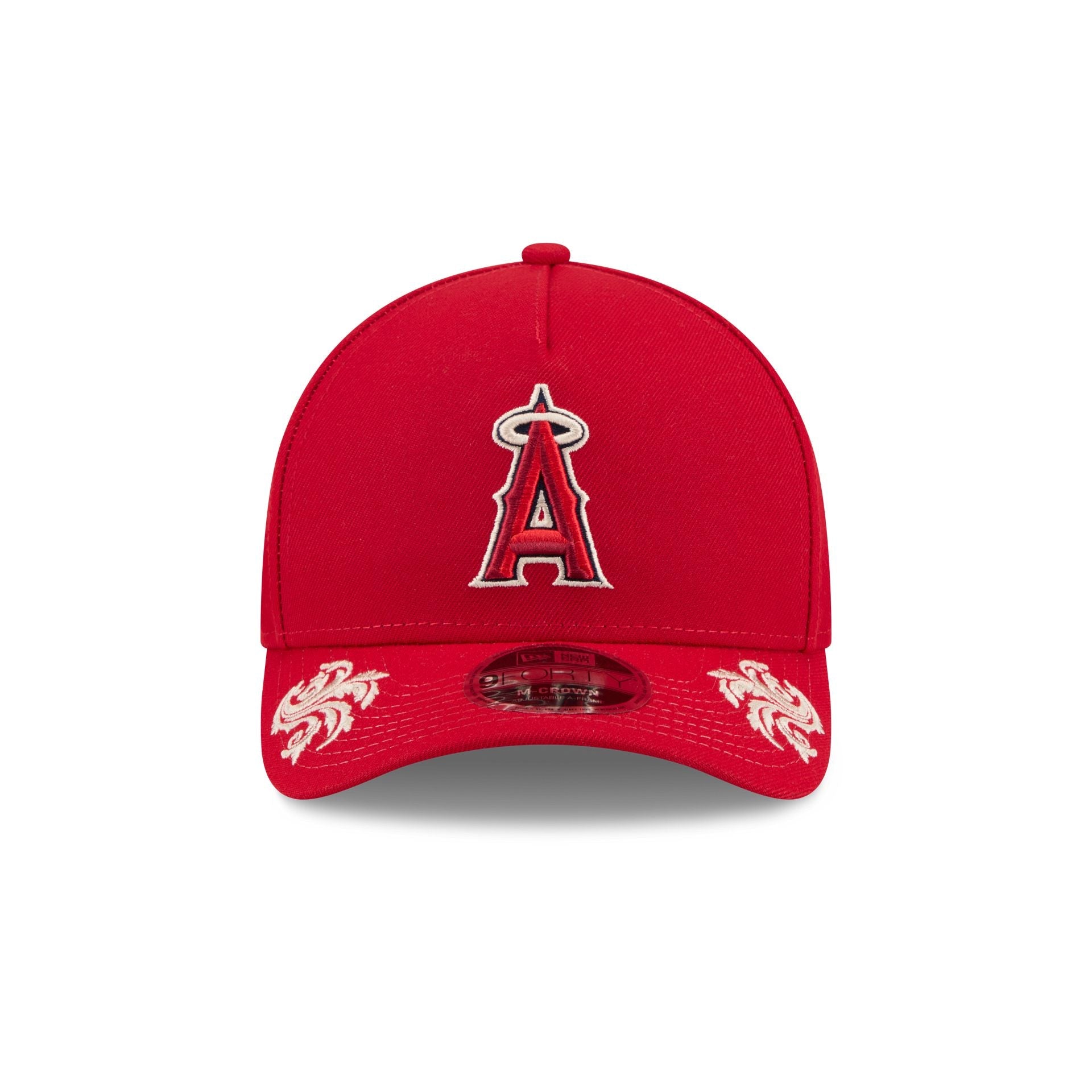 Los Angeles Angels Script 9FORTY M-Crown A-Frame Snapback Hat