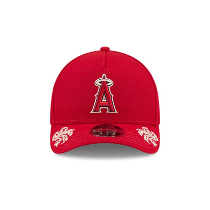 Los Angeles Angels Script 9FORTY M-Crown A-Frame Snapback Hat