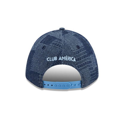 Club América Denim 9FORTY M-Crown A-Frame Snapback Hat