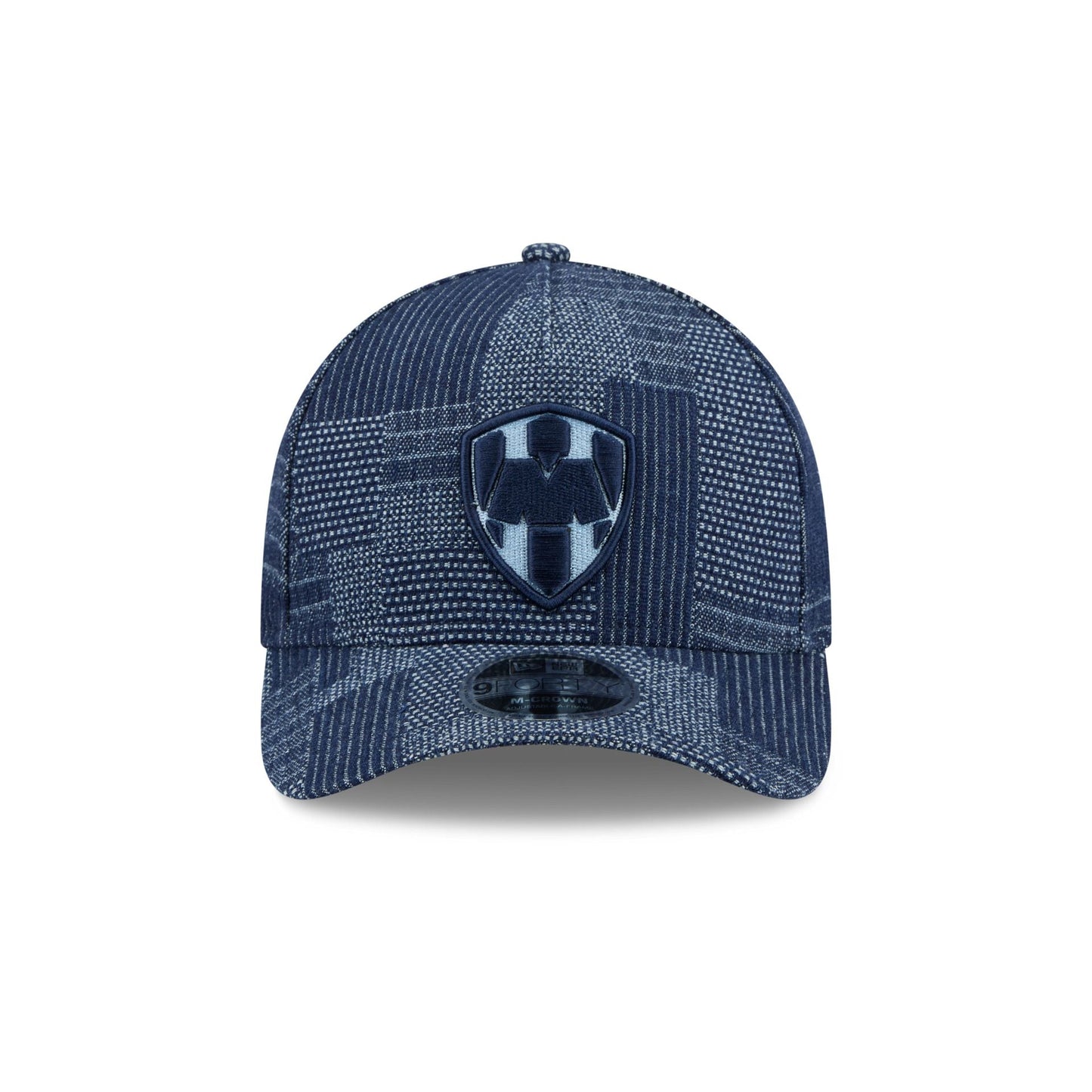 Rayados Denim 9FORTY M-Crown A-Frame Snapback Hat