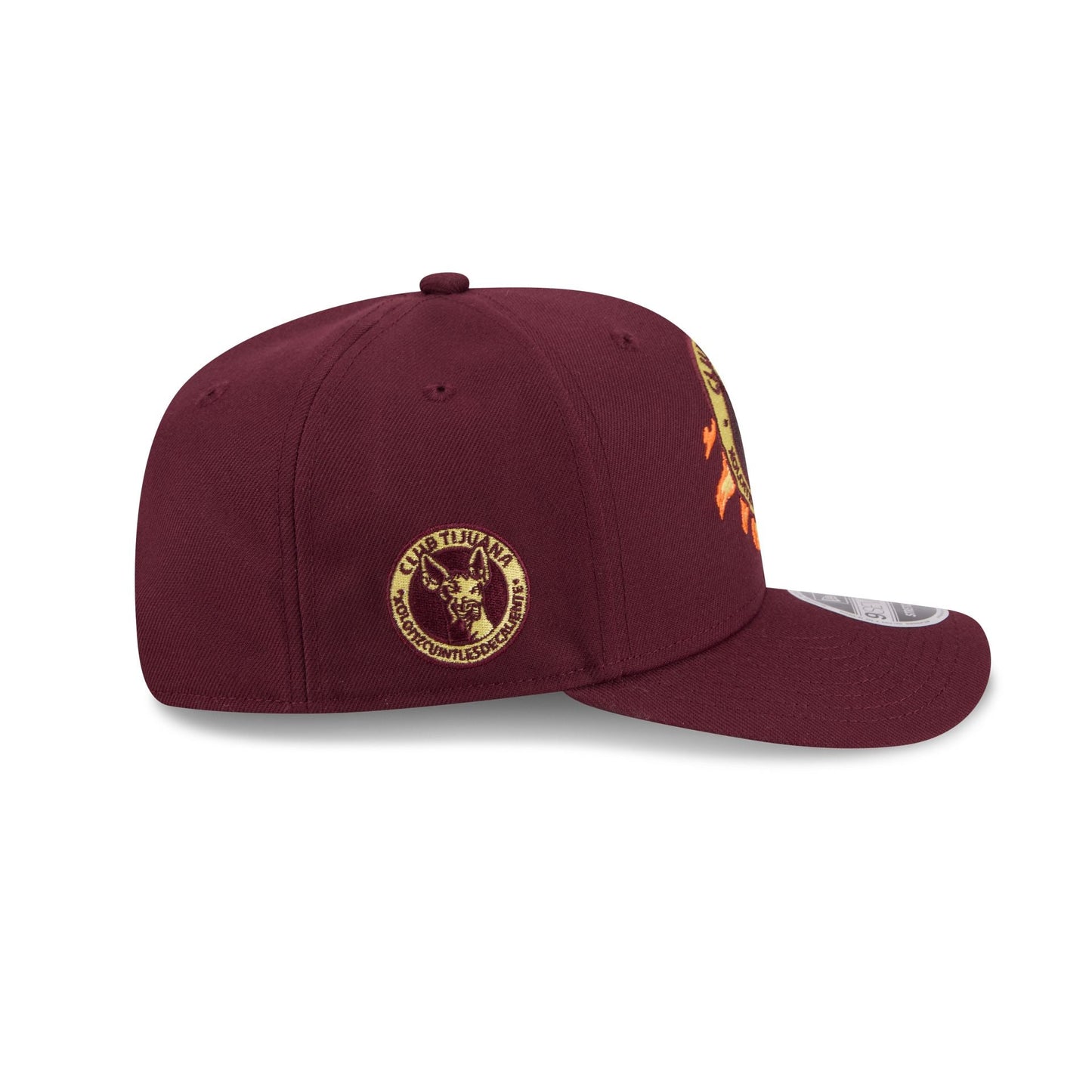 Xolos Flames 9SEVENTY Stretch-Snap Hat