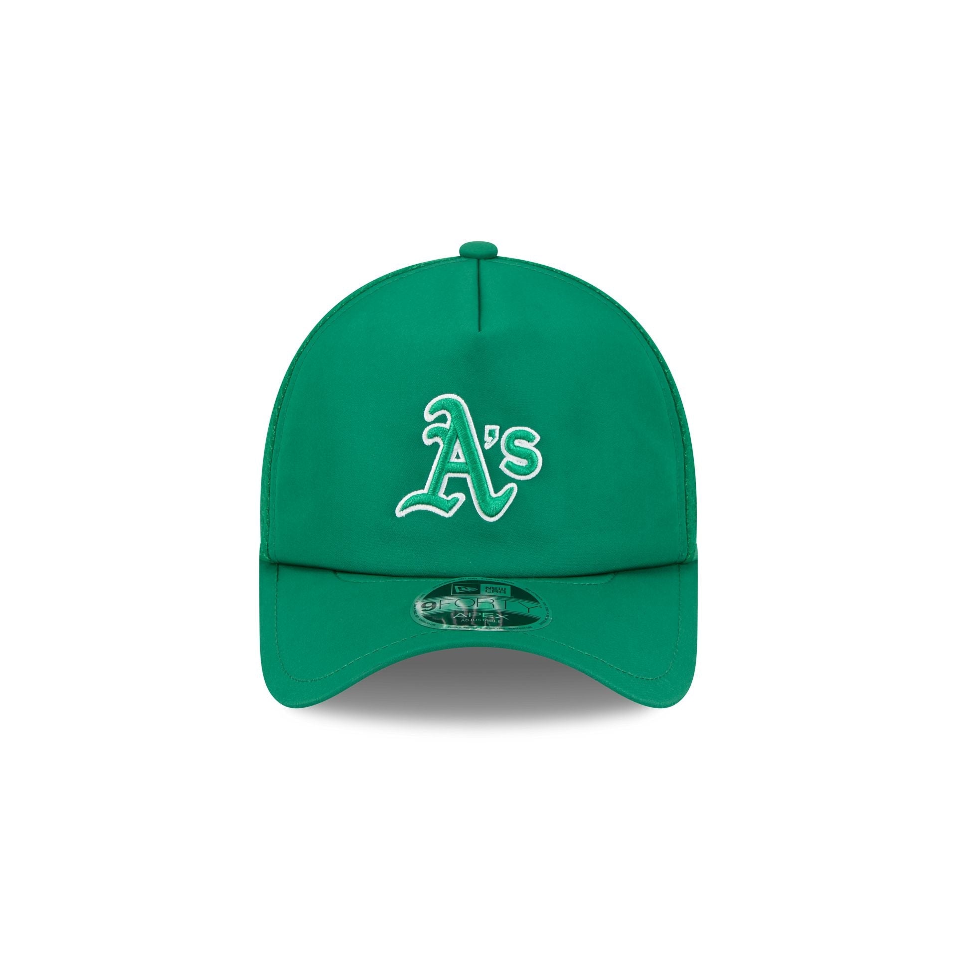 Athletics 2026 Batting Practice Alt Kelly Green 9FORTY APEX Trucker Hat