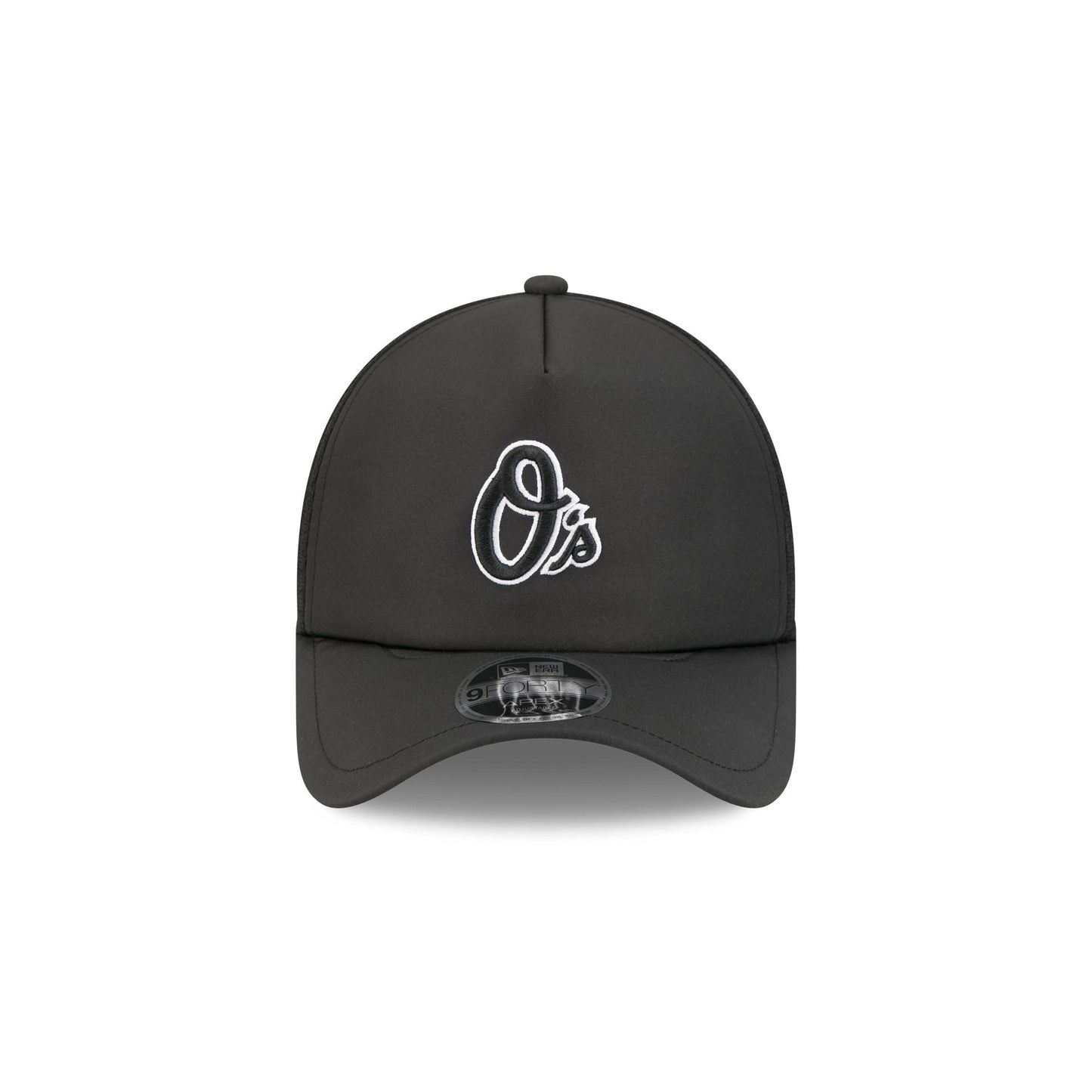 Baltimore Orioles 2026 Batting Practice Alt O 9FORTY APEX Trucker Hat