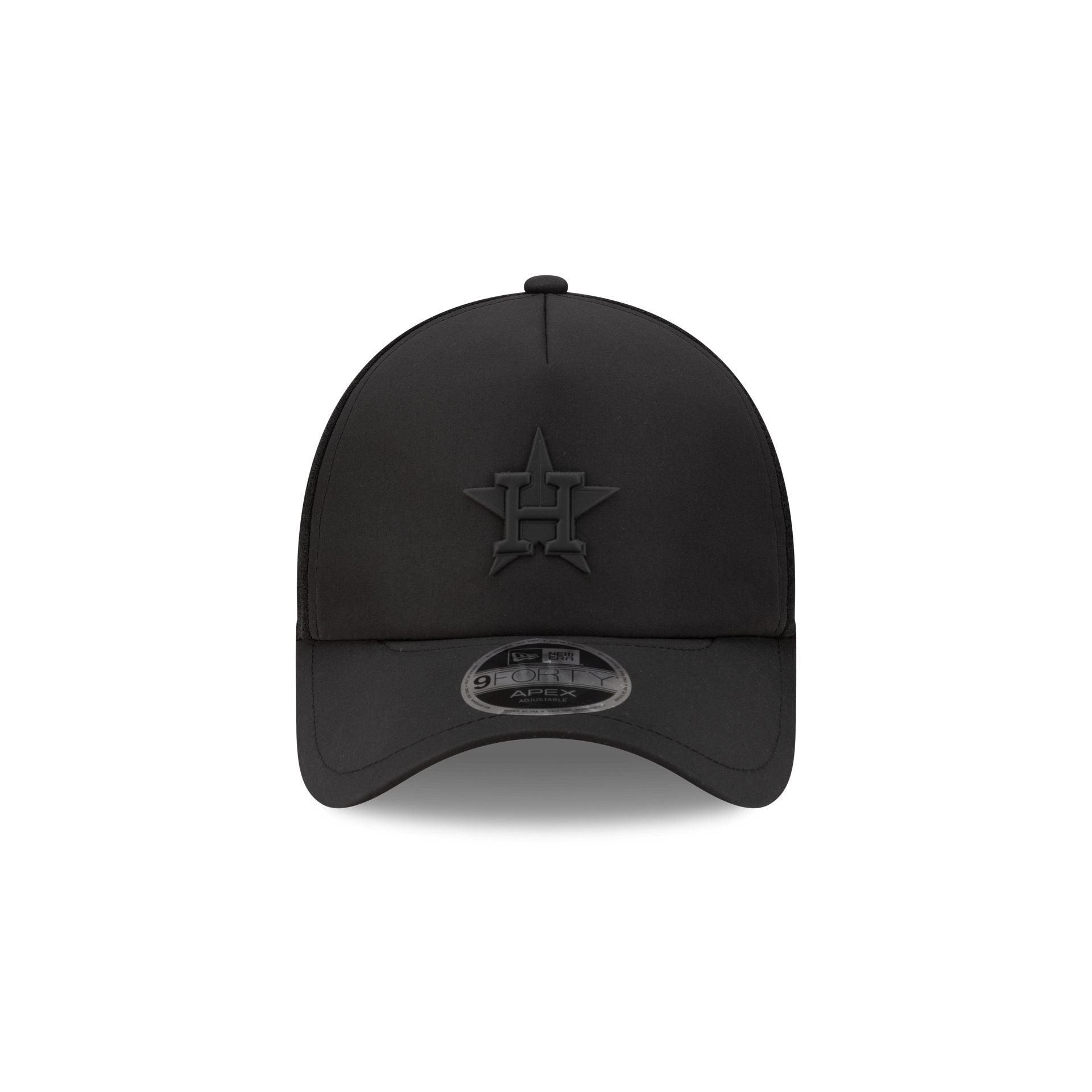 Houston Astros 2026 Batting Practice Black 9FORTY APEX Trucker Hat