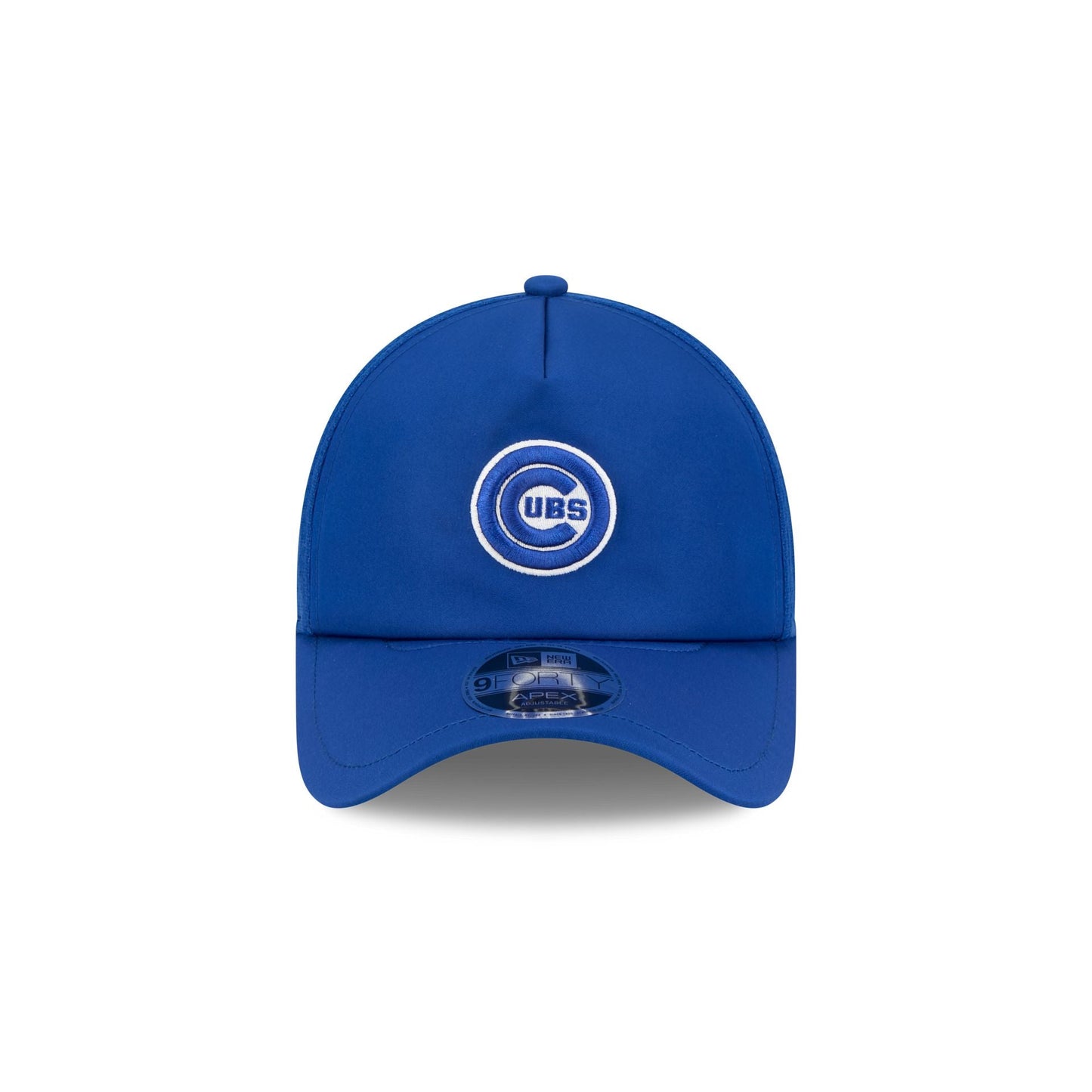 Chicago Cubs 2026 Batting Practice Alt Circle 9FORTY APEX Trucker Hat