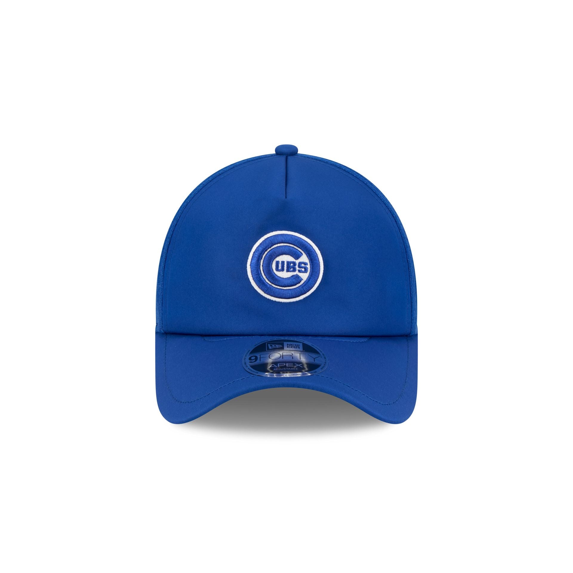 Chicago Cubs 2026 Batting Practice Alt Circle 9FORTY APEX Trucker Hat