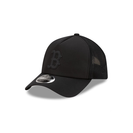 Boston Red Sox 2026 Batting Practice Black 9FORTY APEX Trucker Hat