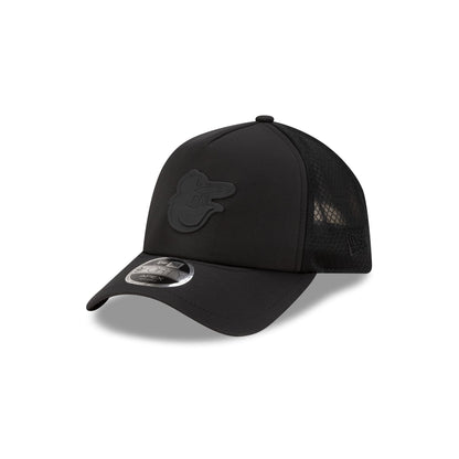 Baltimore Orioles 2026 Batting Practice Black 9FORTY APEX Trucker Hat
