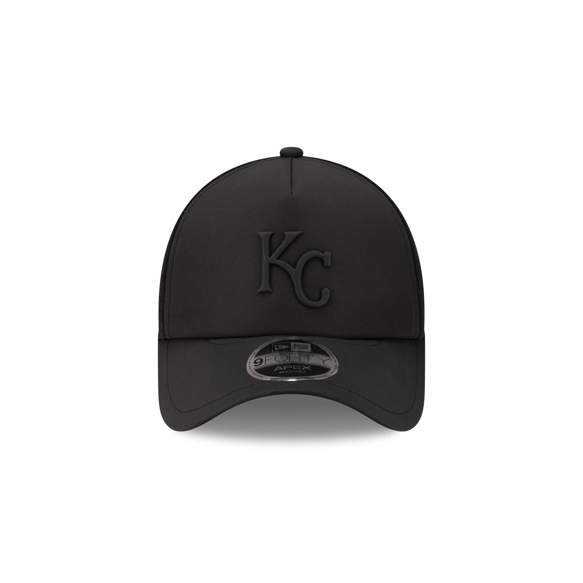 Kansas City Royals 2026 Batting Practice Black 9FORTY APEX Trucker Hat