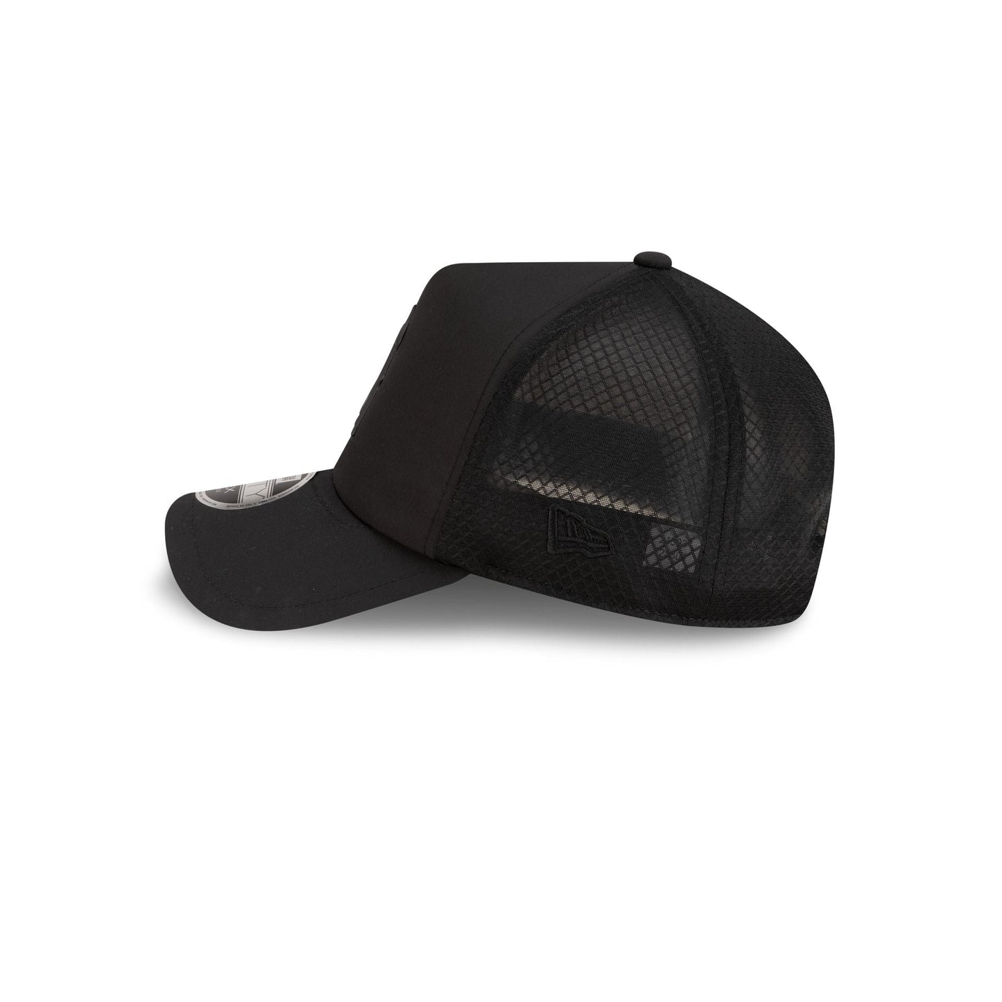 Los Angeles Angels 2026 Batting Practice Black 9FORTY APEX Trucker Hat