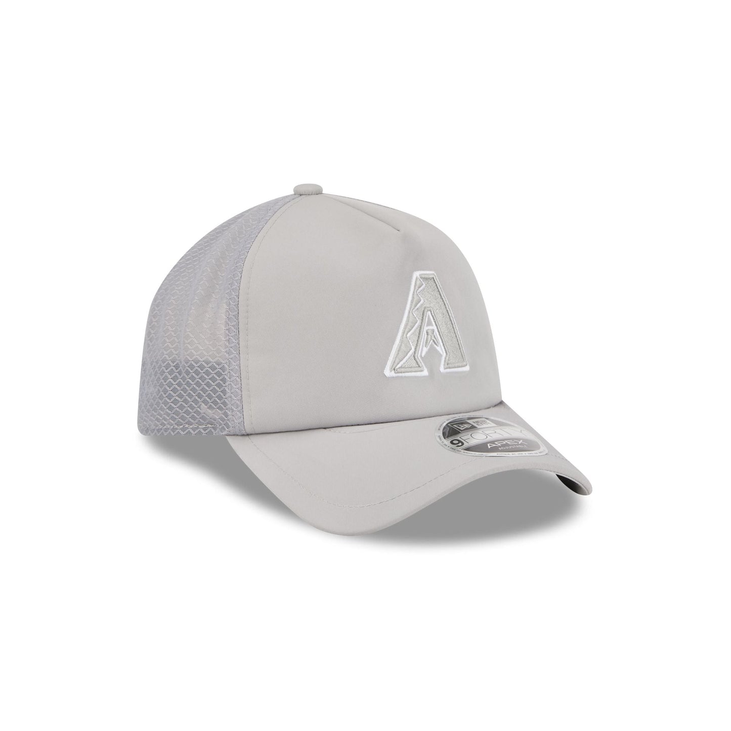 Arizona Diamondbacks 2026 Batting Practice Gray 9FORTY APEX Trucker Hat