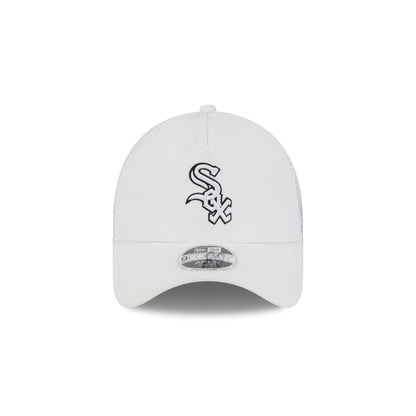 Chicago White Sox 2026 Batting Practice White 9FORTY APEX Trucker Hat