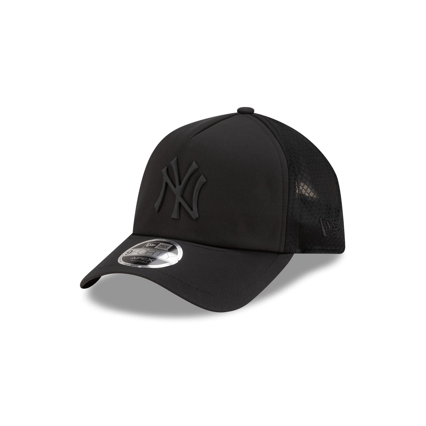 New York Yankees 2026 Batting Practice Black 9FORTY APEX Trucker Hat