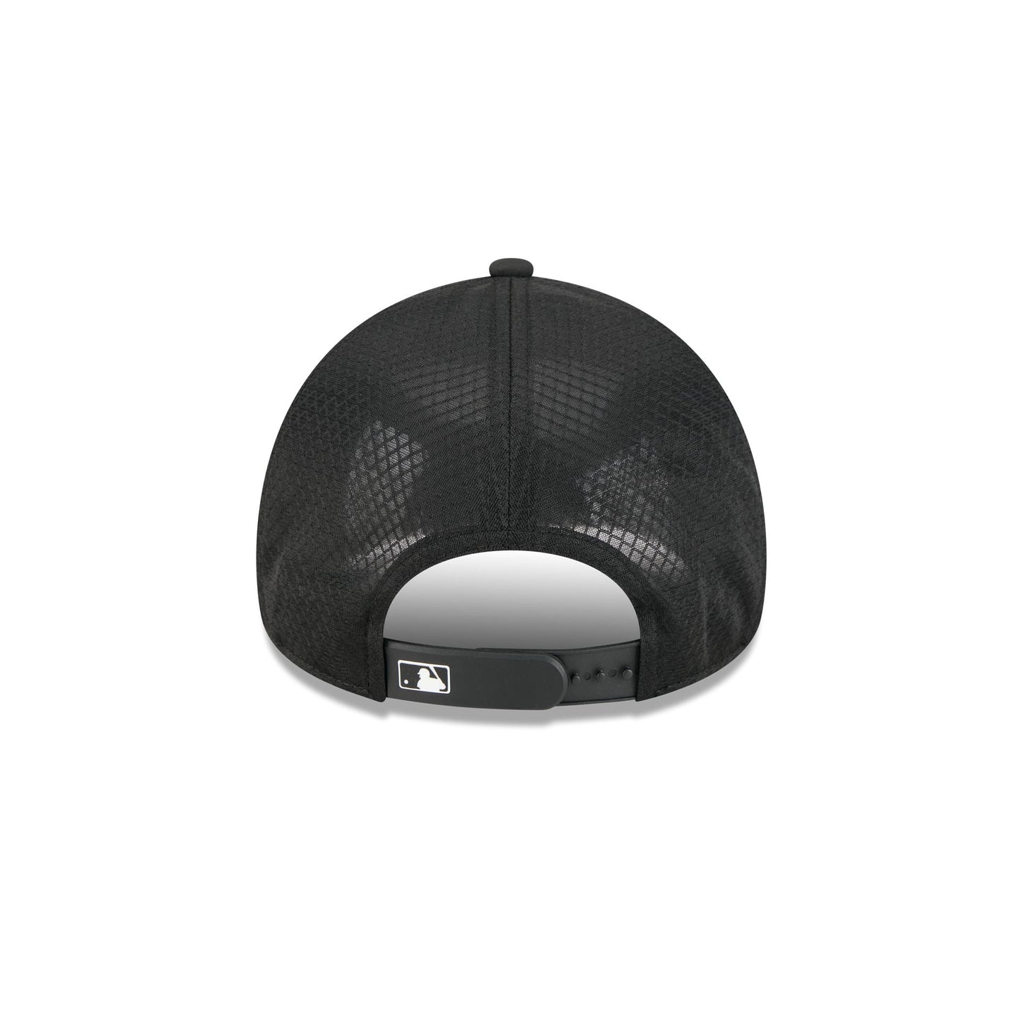 New York Mets 2026 Batting Practice Black 9FORTY APEX Trucker Hat