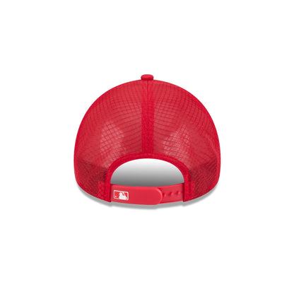 Philadelphia Phillies 2026 Batting Practice Alt Red Bell 9FORTY APEX Trucker Hat