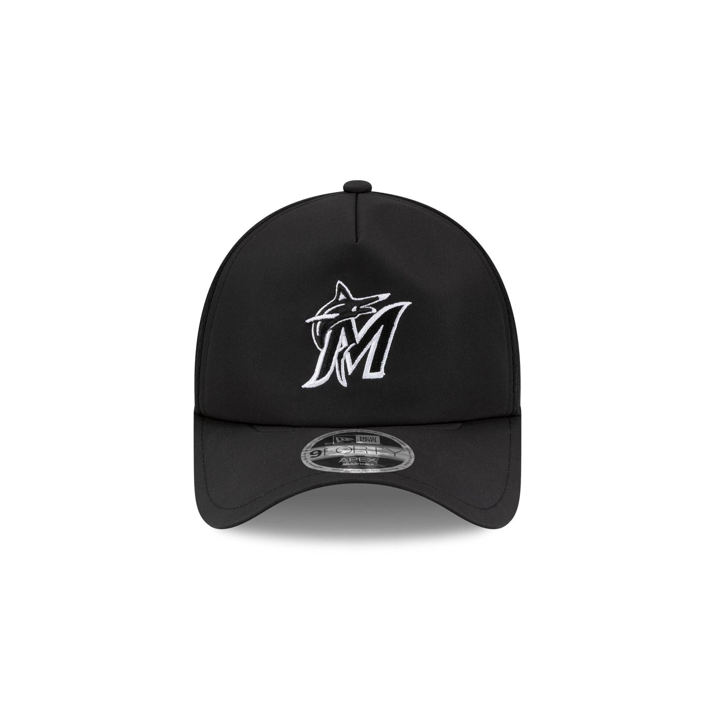Miami Marlins 2026 Batting Practice 9FORTY APEX Trucker Hat