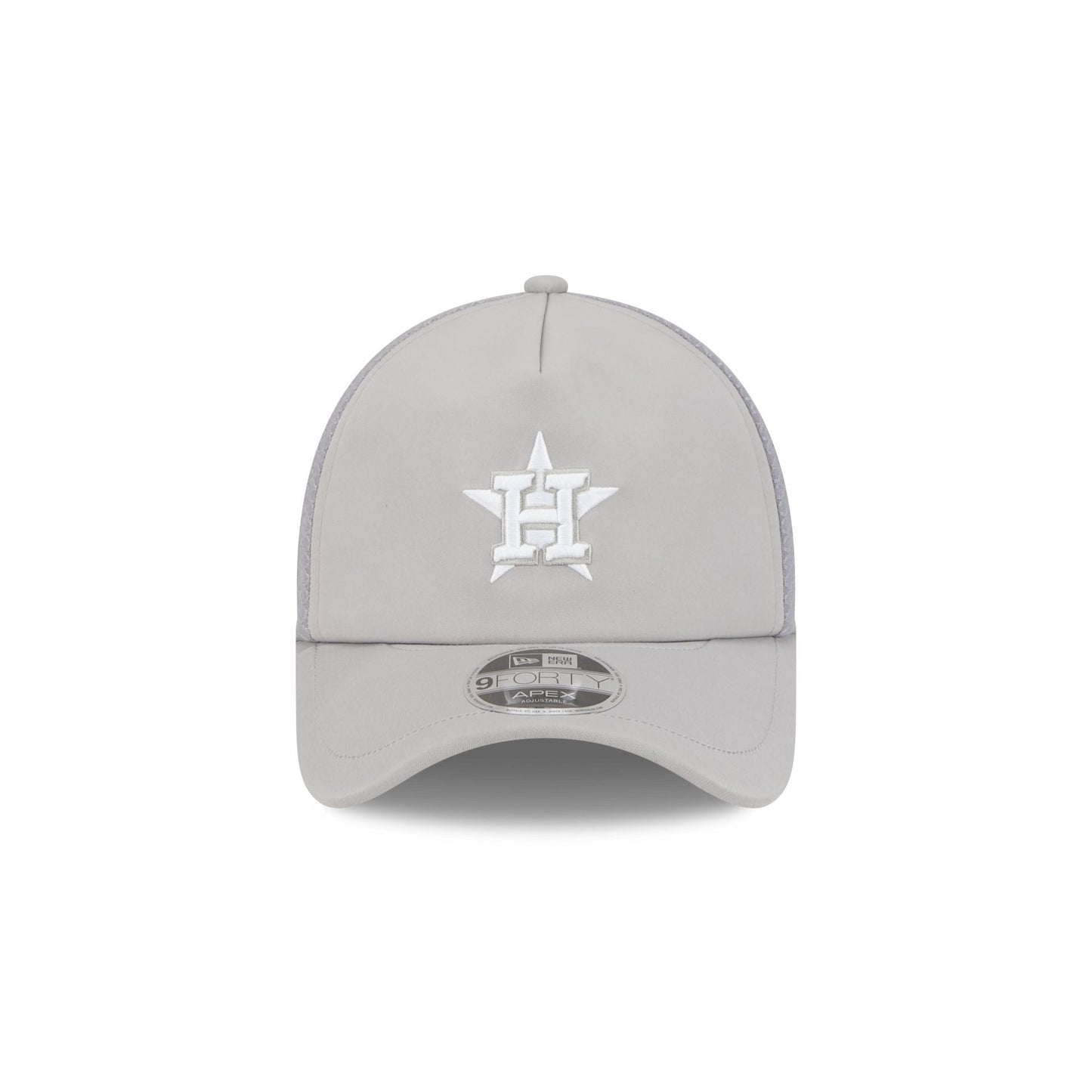 Houston Astros 2026 Batting Practice Gray 9FORTY APEX Trucker Hat
