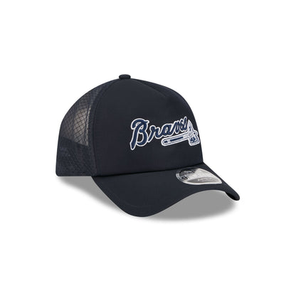 Atlanta Braves 2026 Batting Practice Alt Tomahawk 9FORTY APEX Trucker Hat