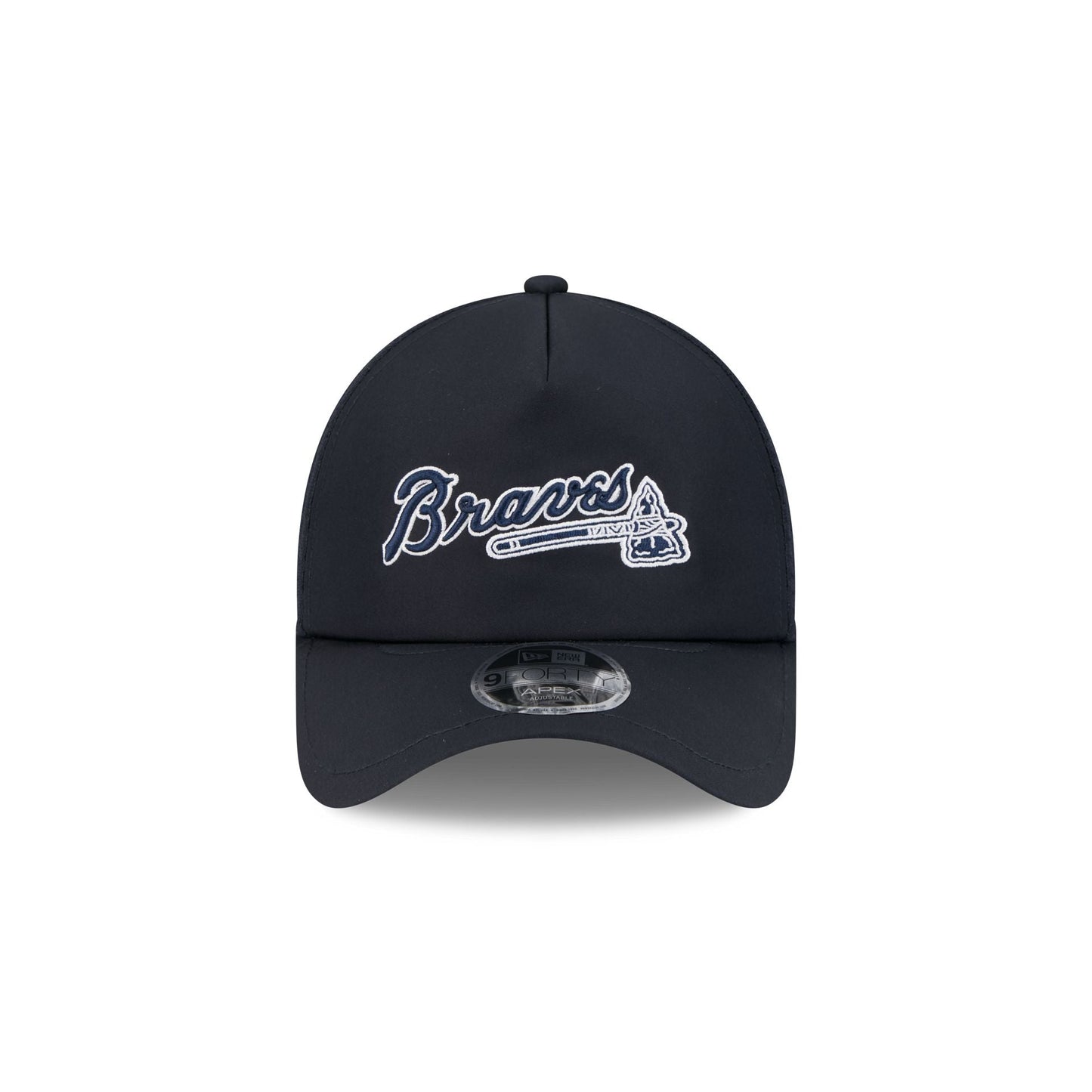 Atlanta Braves 2026 Batting Practice Alt Tomahawk 9FORTY APEX Trucker Hat