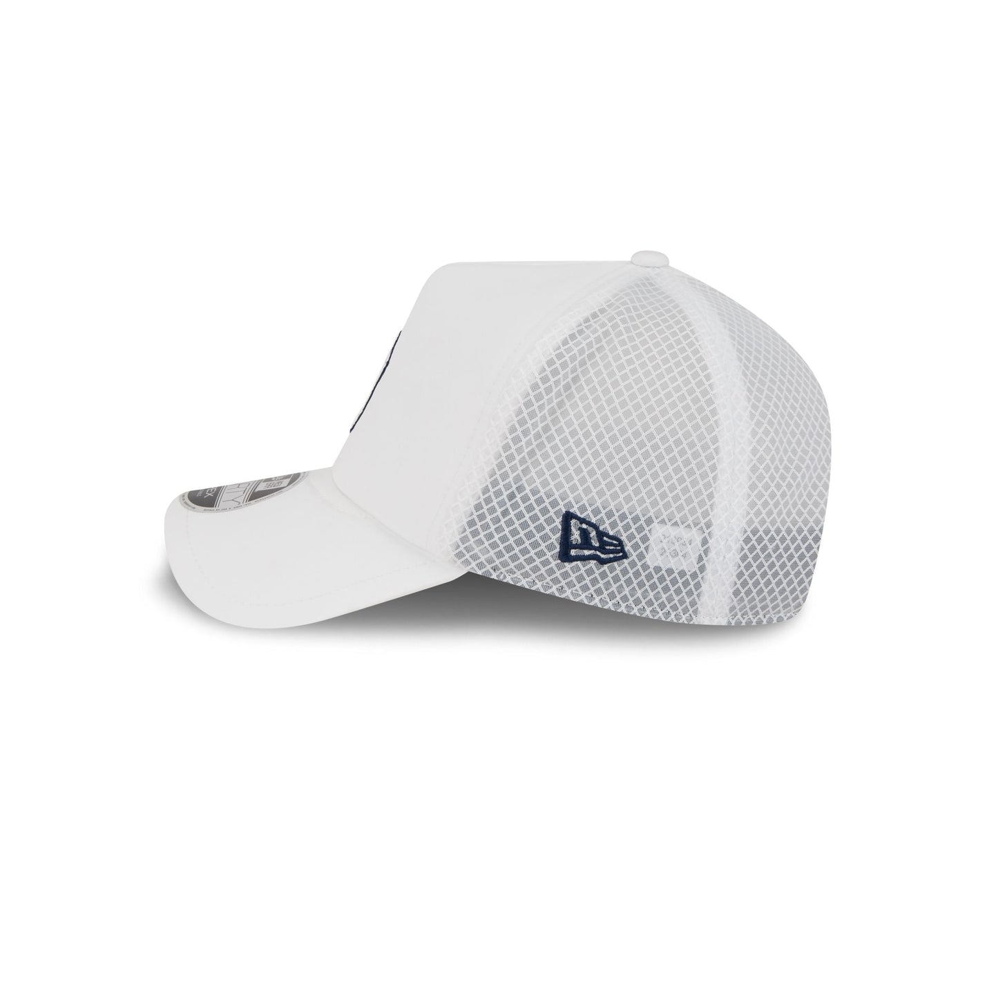New York Yankees 2026 Batting Practice White 9FORTY APEX Trucker Hat