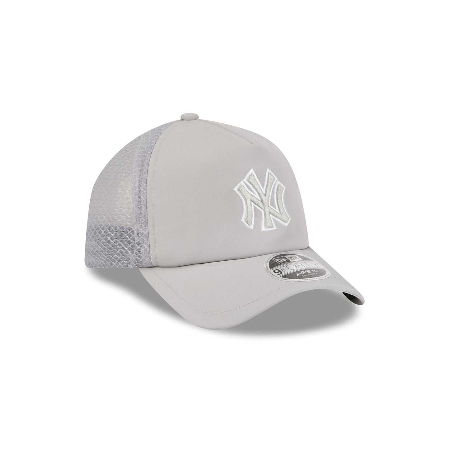 New York Yankees 2026 Batting Practice Gray 9FORTY APEX Trucker Hat