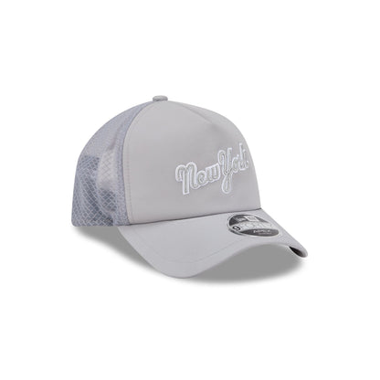 New York Mets 2026 Batting Practice Gray 9FORTY APEX Trucker Hat