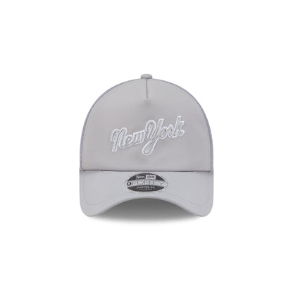New York Mets 2026 Batting Practice Gray 9FORTY APEX Trucker Hat