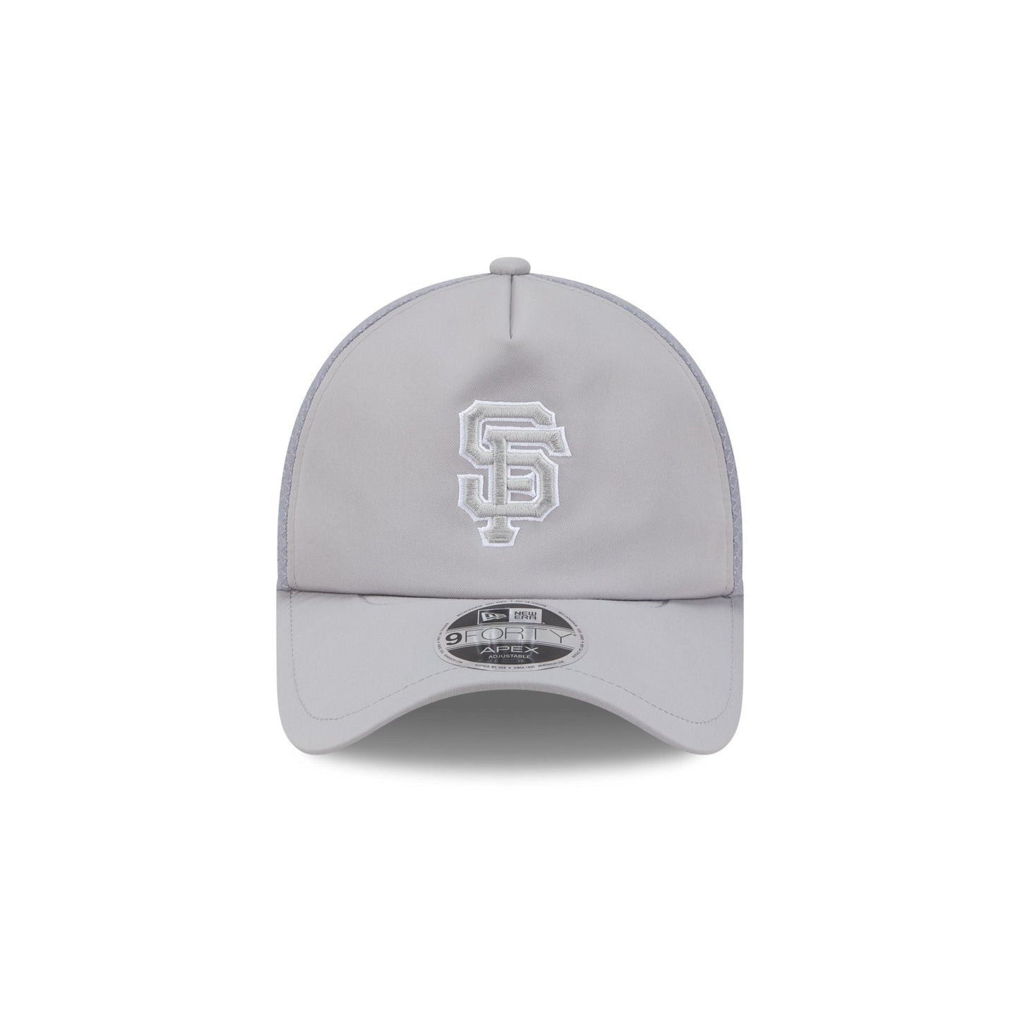 San Francisco Giants 2026 Batting Practice Gray 9FORTY APEX Trucker Hat