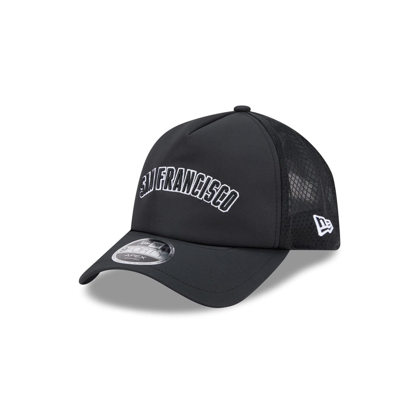 San Francisco Giants 2026 Batting Practice Alt Wordmark 9FORTY APEX Trucker Hat